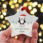 Baby's First Christmas Personalised Decoration, thumbnail 3 of 10