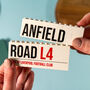 Personalised Lego® Brick Family Address Street Sign Gift, thumbnail 2 of 6
