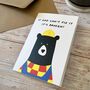 Daddy Bear Dad Fix It, A6 Card Father's Day Card, thumbnail 1 of 5