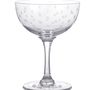 Set Of Six Cut Glass Champagne Coupe Saucers, thumbnail 4 of 4