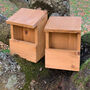 Set Of Two Wooden Robin Bird Houses, thumbnail 4 of 4