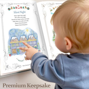 Christmas Rhymes And Personalised Poems Book, 12 of 12