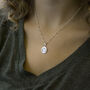 Sterling Silver Taurus Star Sign Necklace, thumbnail 5 of 6