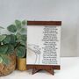 Personalized Plaque Gift For Dad, Father's Day Gifts, thumbnail 1 of 3