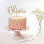 Personalised Acrylic Cake Topper, thumbnail 2 of 10