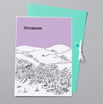 Personalised Stromness Print, 10 of 10