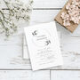 Love This Wedding Invitations Set Of 10 With Envelopes, thumbnail 3 of 5