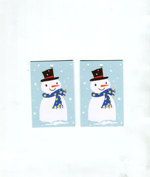 Snowman Wrapping Paper, Snowman Gift Wrap, 2 of 2