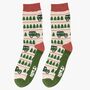 Farm Off Roader Bamboo Socks Men's Christmas Cracker Hanging Tree Decoration, thumbnail 3 of 5