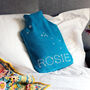 Star Sign Personalised Hot Water Bottle Cover, thumbnail 2 of 7