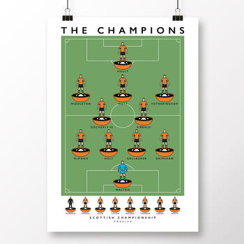Dundee United The Champions 23/24 Poster, 2 of 7
