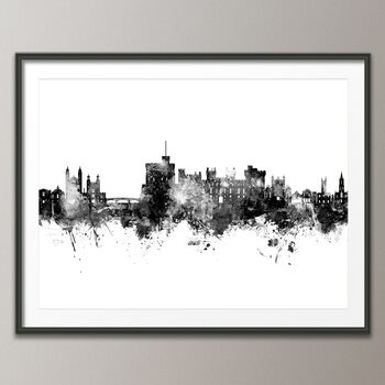 Windsor Skyline Cityscape Art Print, 3 of 7
