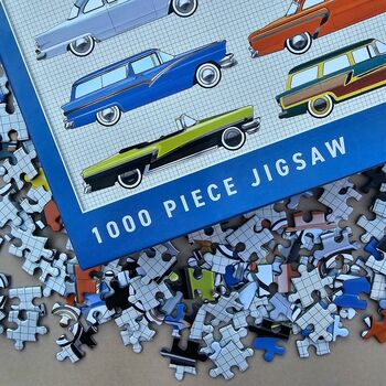 Classic American Cars 1000 Piece Jigsaw, 5 of 5