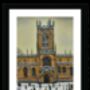 Snowy Manchester Cathedral Lowry Style Framed Art, thumbnail 2 of 2