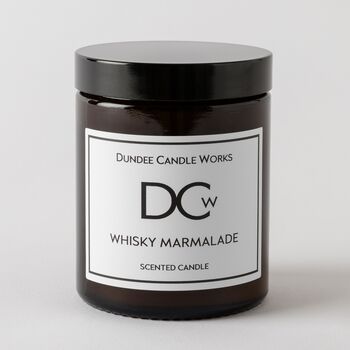 Whisky Marmalade Scottish Gift Candle 180ml, 2 of 4