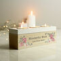 Floral Triple Tealight Box For Mum Or Nana, thumbnail 1 of 4