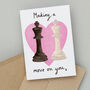 Chess Valentine Card, thumbnail 3 of 4