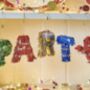 Fringe Letters Christmas Decorations, thumbnail 1 of 4