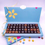 Personalised 10th Anniversary Chocolates Chocolate Gift, thumbnail 3 of 6