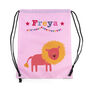 Personalised Classic Pink Circus Waterproof Swim Bag, thumbnail 7 of 8