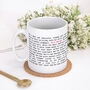 Dirty Dancing Movie Plot Mug, Film Lover Gift, thumbnail 1 of 5