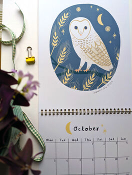2026 Illustrated Wall Calendar, 3 of 8