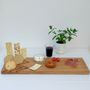 Engraved Oak Cheese And Cracker Board, thumbnail 9 of 10
