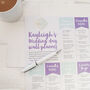 Personalised Wedding Wall Planner, thumbnail 1 of 10