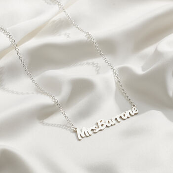 Personalised Bridal Name Necklace, 4 of 6