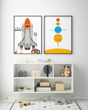 Space Shuttle Rocket Print, 2 of 6