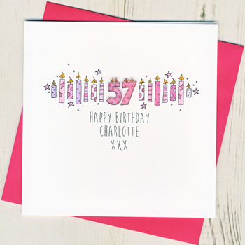 Personalised Any Age Birthday Card, 5 of 6