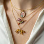 Framed Roses Necklace, thumbnail 2 of 8