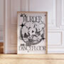 Murder On The Dancefloor Print | Disco Ball | Music Poster | Wall Art | A5 A4 A3 | | Bold | Typographic | Quote | Wall Decor |, thumbnail 3 of 8