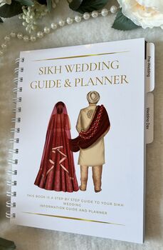 White Sikh Wedding Guide And Planner, 2 of 11