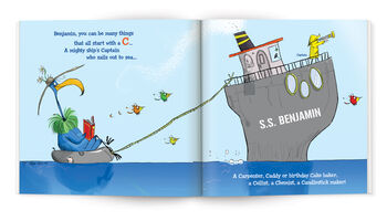 Personalised Children's Book, Abc What I Can Be, 4 of 11