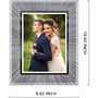 Pack Of Two Silver Glass Photo Frames, thumbnail 7 of 7