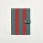 Personalised Notebook Journal A5 Striped, thumbnail 2 of 4