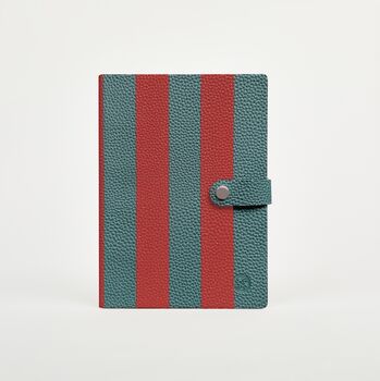 Personalised Notebook Journal A5 Striped, 2 of 4