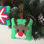 Make Your Own Tapestry Lavender Christmas Decoration, thumbnail 1 of 4