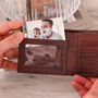 Personalised Mens Leather Wallet And Photo Keepsake, thumbnail 3 of 6