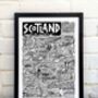 Scotland Landmarks Print, thumbnail 4 of 11
