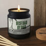 Best Dad By Par Black Scented Candle • Gift For Dad, Golfer • Gift Box, thumbnail 1 of 2