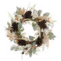 Faux Eucalyptus And Fir Cone Wreath, thumbnail 1 of 2