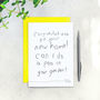 Can I Do A Poo In Your Garden? New Home Card, thumbnail 1 of 3