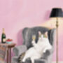 Your Own Cat Sipping Champagne Wall Art Print, thumbnail 8 of 8