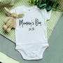 Personalised Mummy's Boy Baby Vest, thumbnail 1 of 2