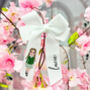 Personalised Girls School Hair Bow, thumbnail 2 of 3