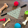 Personalised Highland Cow Dog Bandana, thumbnail 5 of 5