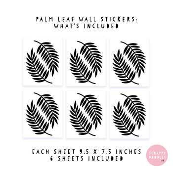 Palm Wall Stickers, 3 of 4
