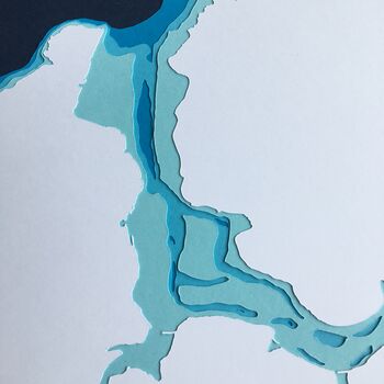 River Camel Padstow Bathymetric Map, 5 of 6